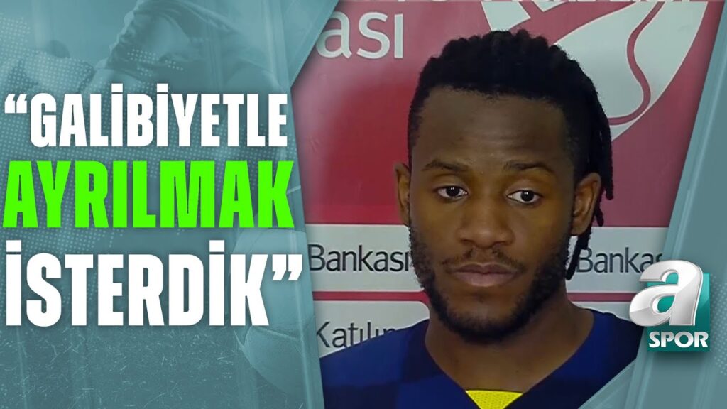 Michy Batshuayi: "Galibiyetle Ayrılmak İsterdik!" (Sivasspor 0-0 Fenerbahçe) / A Spor