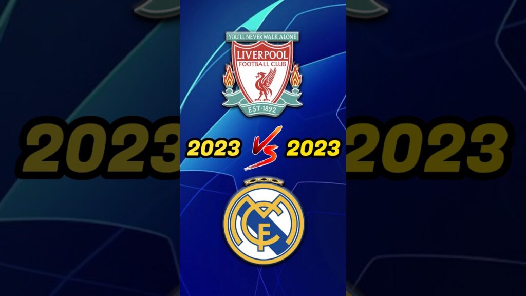 Liverpool 2023 vs Real Madrid 2023 🔥⚽ (Alisson, Courtois, Benzema, Salah, Modric, Fabinho) #shorts