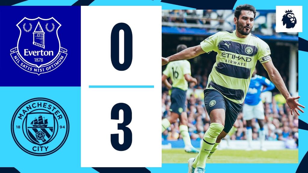 HIGHLIGHTS! | Everton 0-3 Man City | GUNDOGAN-INSPIRED VICTORY TAKES CITY TWO WINS FROM TITLE