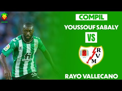 Youssouf Sabaly vs Rayo Vallecano - 1 goal