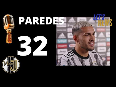 Intervista a Leandro Paredes /// Solo la Juventus 🎤