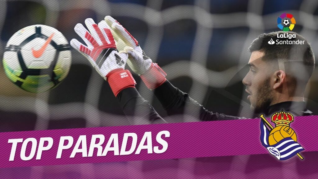 TOP Paradas Real Sociedad LaLiga Santander 2017/2018