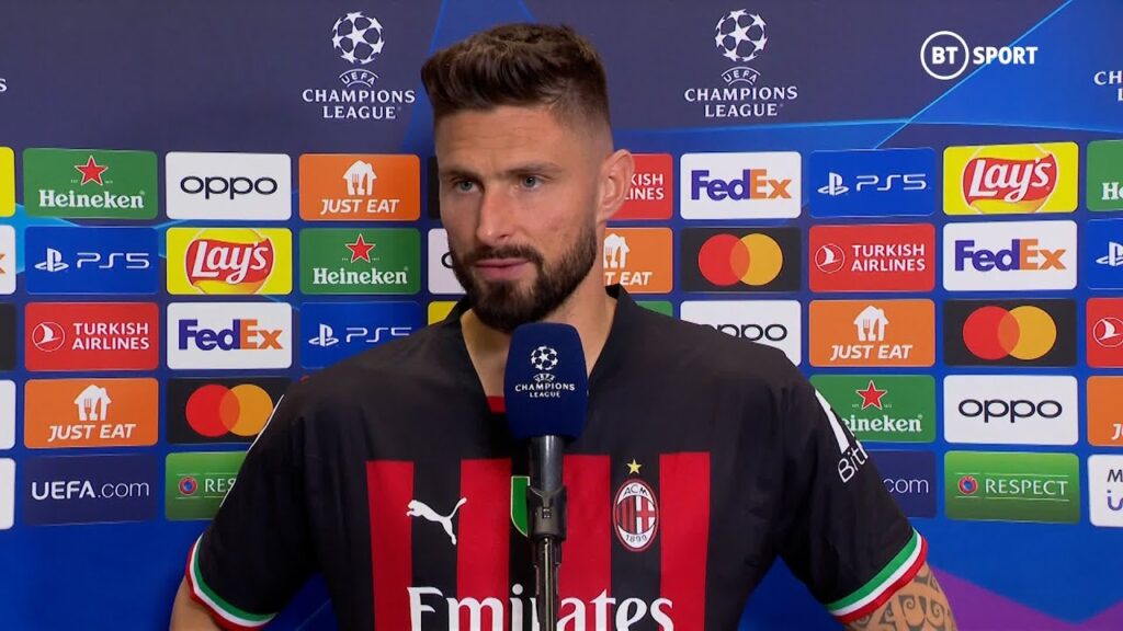 Olivier Giroud Insists AC Milan Must Be Proud Of Their Achievements Despite Semi-Final Heartbreak