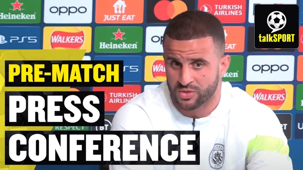 GUNDOGAN IS LIKE PRIME ZIDANE! 🔥 Kyle Walker Press Conference Pre Man City v Real Madrid [2nd Leg]