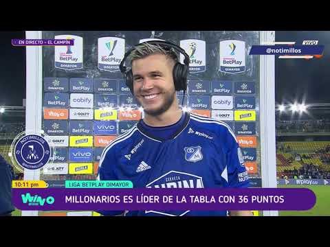 Juan Pablo Vargas anotó doblete contra Alianza Petrolera y fue elegido como el jugador del partido 💙