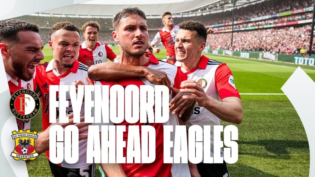 Feyenoord verovert LANDSTITEL | Highlights Feyenoord - Go Ahead Eagles 2022-2023