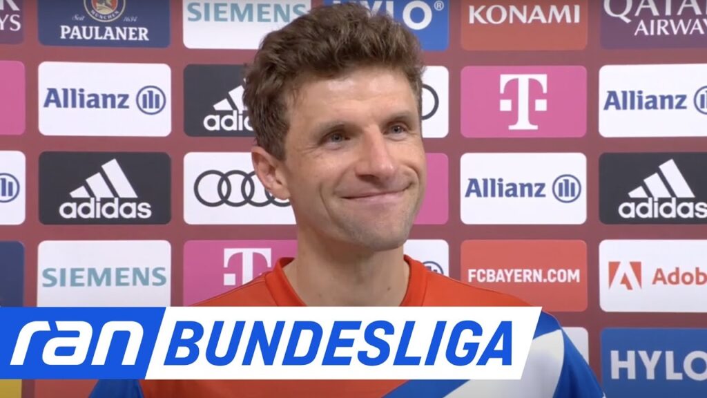 Kurioses Interview! Müller macht den Moderator