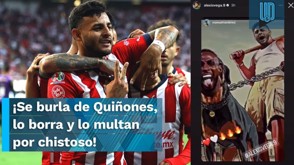 Alexis Vega recibe castigo por burlarse de Julián Quiñones en redes sociales