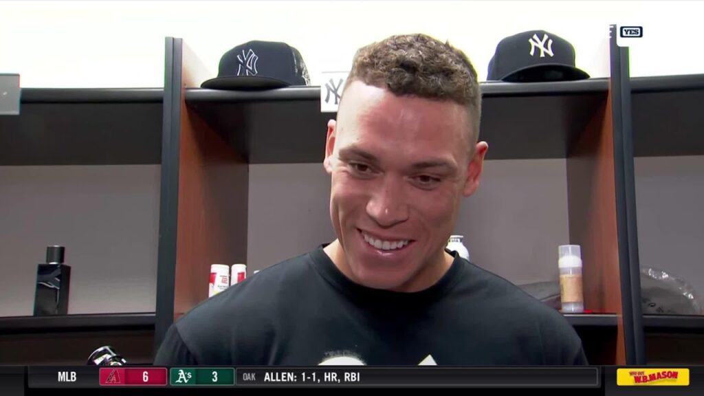 Aaron Judge after going deep in Toronto again