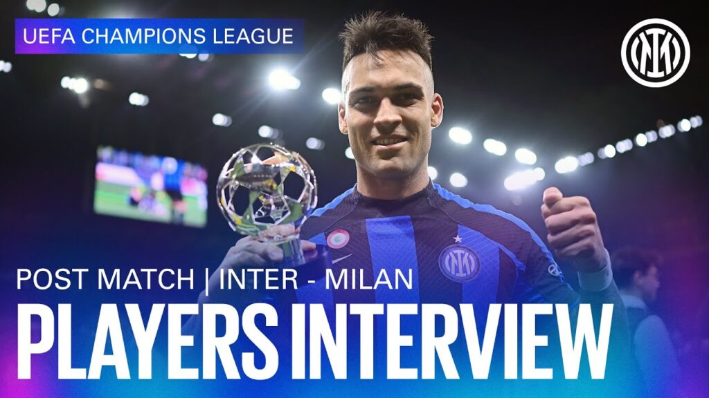 INTER 1-0 MILAN | LAUTARO, DUMFRIES, GOSENS AND DARMIAN INTERVIEWS 🎙️⚫🔵