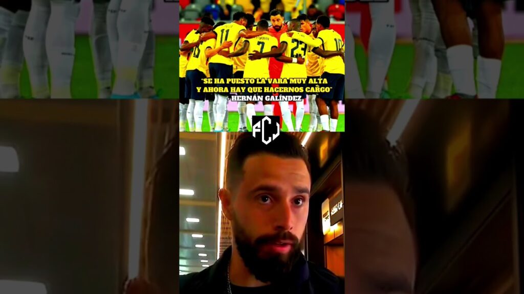 Hernán Galíndez habla del partido amistoso de Ecuador frente a Australia #ecuador #futbol #viral