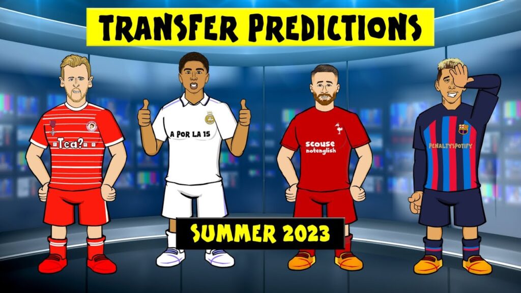 TRANSFER PREDICTIONS - Summer 2023 (Bellingham Messi Raphinha Ronaldo Kane Neymar & more)