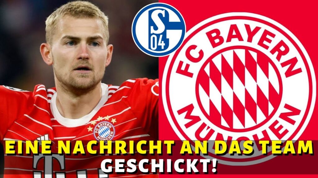 MATTHIJS DE LIGT SPRICHT ÜBER BAYERNS ANGRIFF NACH DEM HISTORISCHEN SIEG GEGEN SCHALKE (NACHRICHTEN)