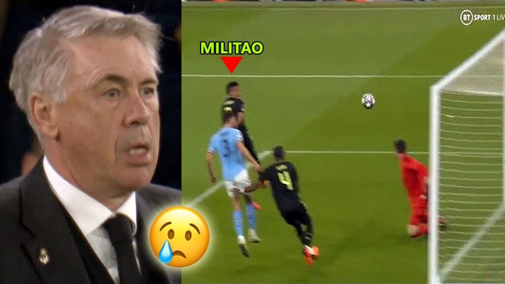 Eder Militao Own Goal Vs Manchester City 🤦‍♂️