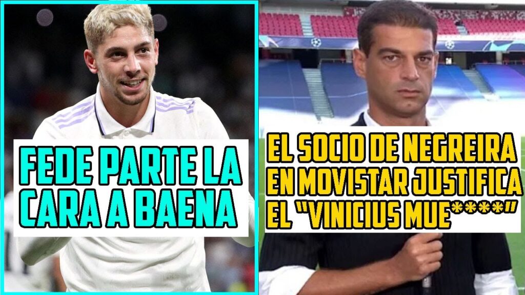 FEDE VALVERDE PARTE LA CARA A BAENA EN EL PÁRKING PORQUE DIQUE QUE SE MOFÓ DE SU HIJO POR NACER