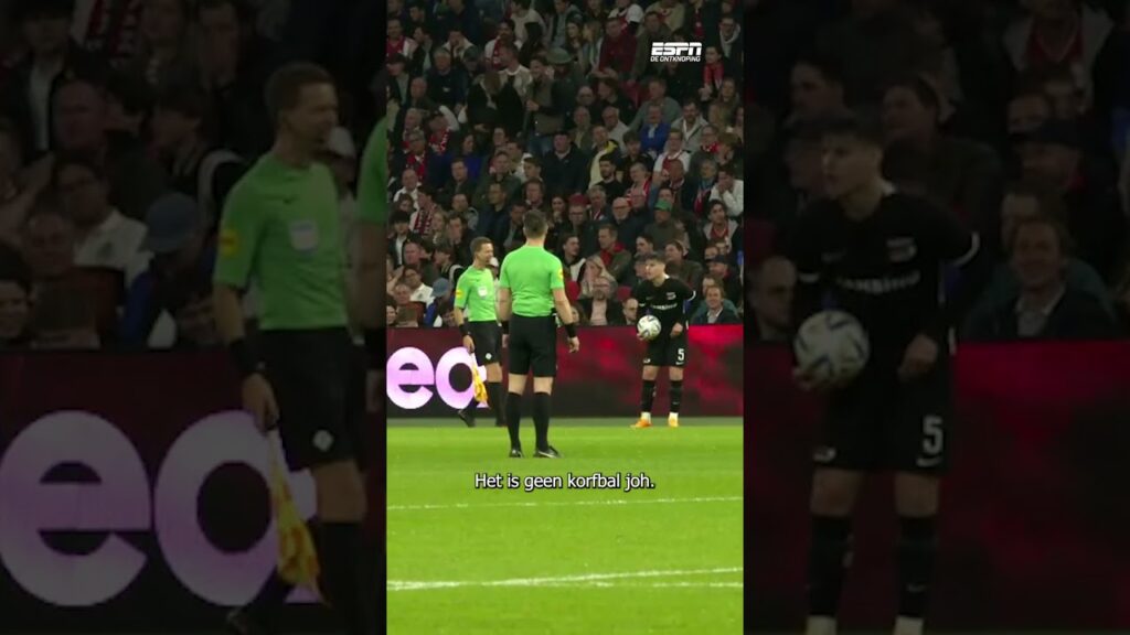 Voetbal of korfbal? 😂