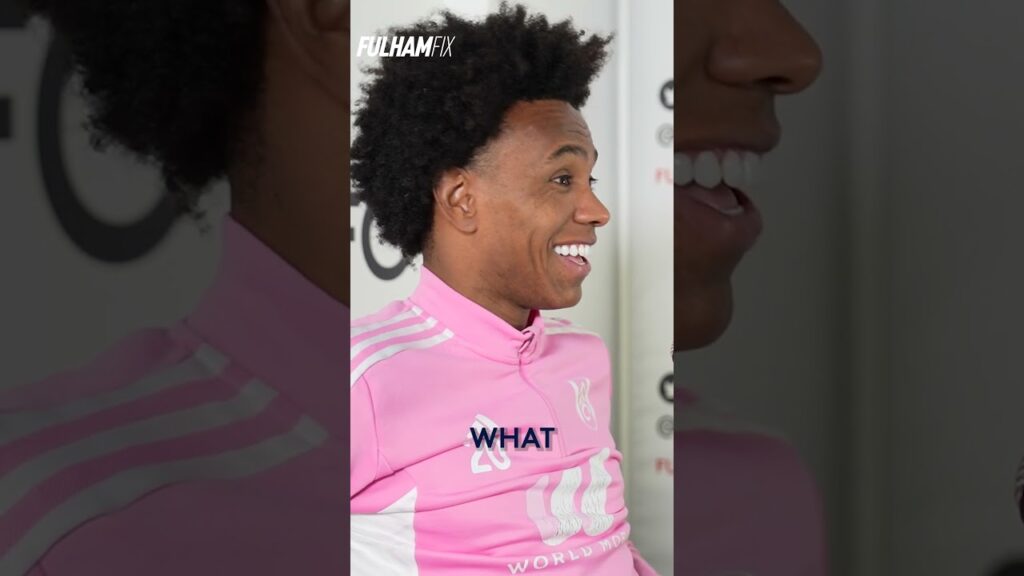 How Willian Is Trying To Persuade His Daughters To Support Fulham! 🤣