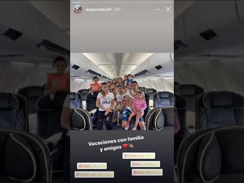 Las vacaciones de Angel Di María, Leandro Paredes y Ander Herrera