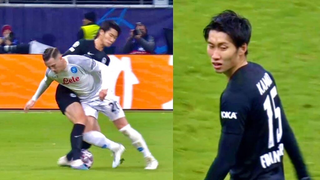 Daichi Kamada vs Napoli | All Touches | MILAN TARGET 🇯🇵