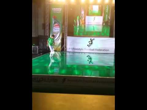 'Freestyling football skills by Yasser Al-Fifi for #ChampionsOfCling by Castrol'