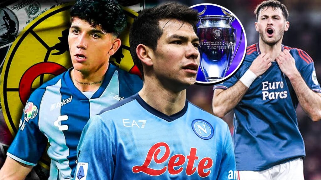 CHUCKY LOZANO FUERA | GIMENEZ se PIERDE el inicio de la CHAMPIONS | AMERICA va por KEVIN ÁLVAREZ