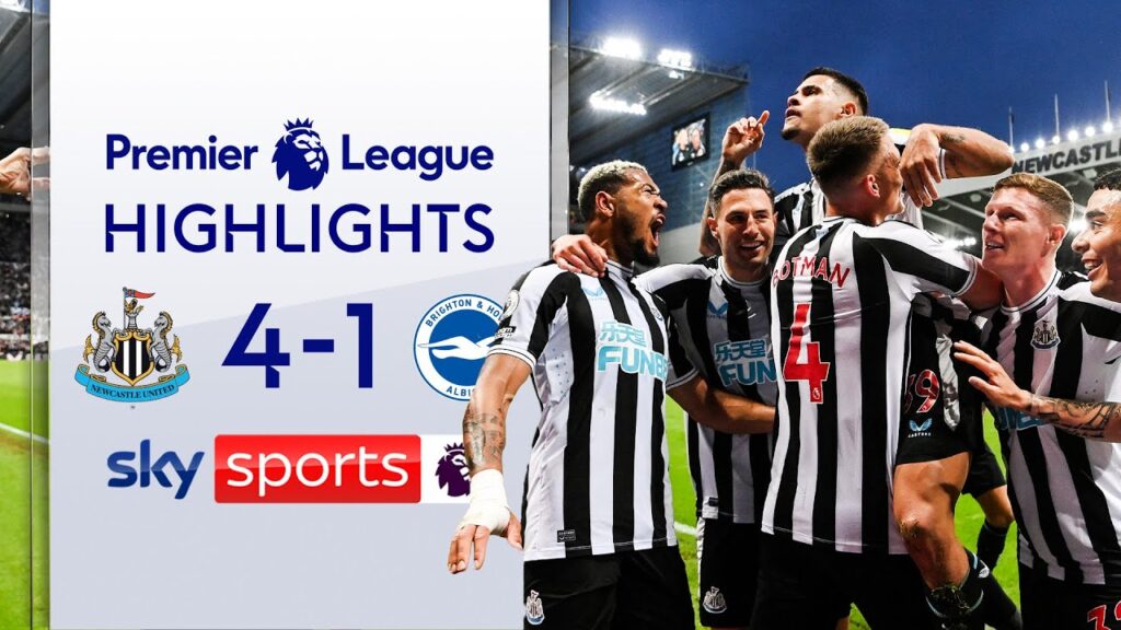 Magpie MAGIC thrashes Seagulls! 💫 | Newcastle 4-1 Brighton | PL Highlights