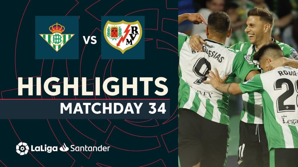 Resumen de Real Betis vs Rayo Vallecano (3-1)