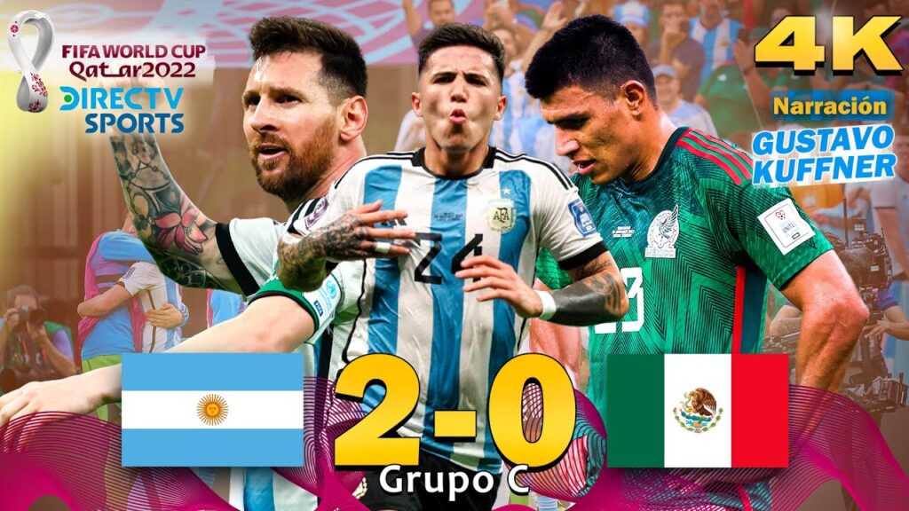 ARGENTINA vs MÉXICO 4K 🥂 Narración Gustavo Kuffner 🎙️ Mundial QATAR 2022 🏆 Highlights extendidos ARGENTINA vs MÉXICO 4K 🥂 Narración Gustavo Kuffner 🎙️ Mundial QATAR 2022 🏆 Highlights extendidos