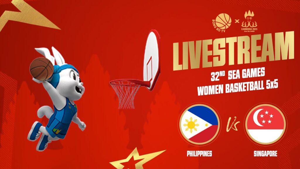 🔴 LIVE | Philippines vs. Singapore | Women's Basketball 5x5 | SEA Games 32 Cambodia