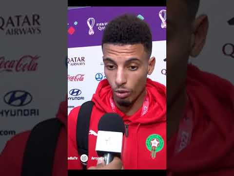 Maroc vs Espagne - Déclaration de l'artiste Azzedine Ounahi le Neo Casablancais #winners #far #wac