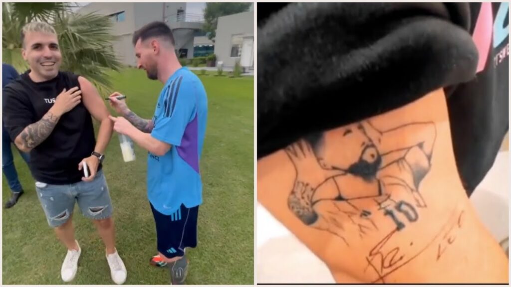 Messi's Reaction When Reminded of Louis Van Gaal