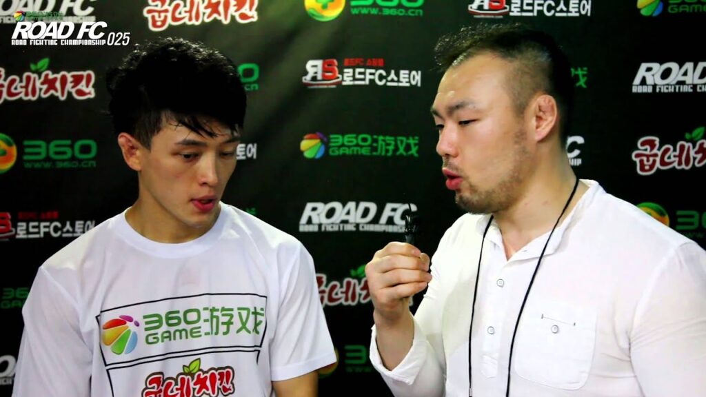 360GAME ROAD FC 025 KWON MIN SEOK BACKSTAGE INTERVIEW