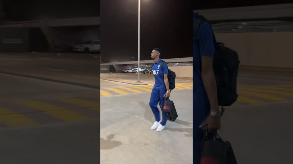 محمد كنو قبل المغادرة إلى جدة