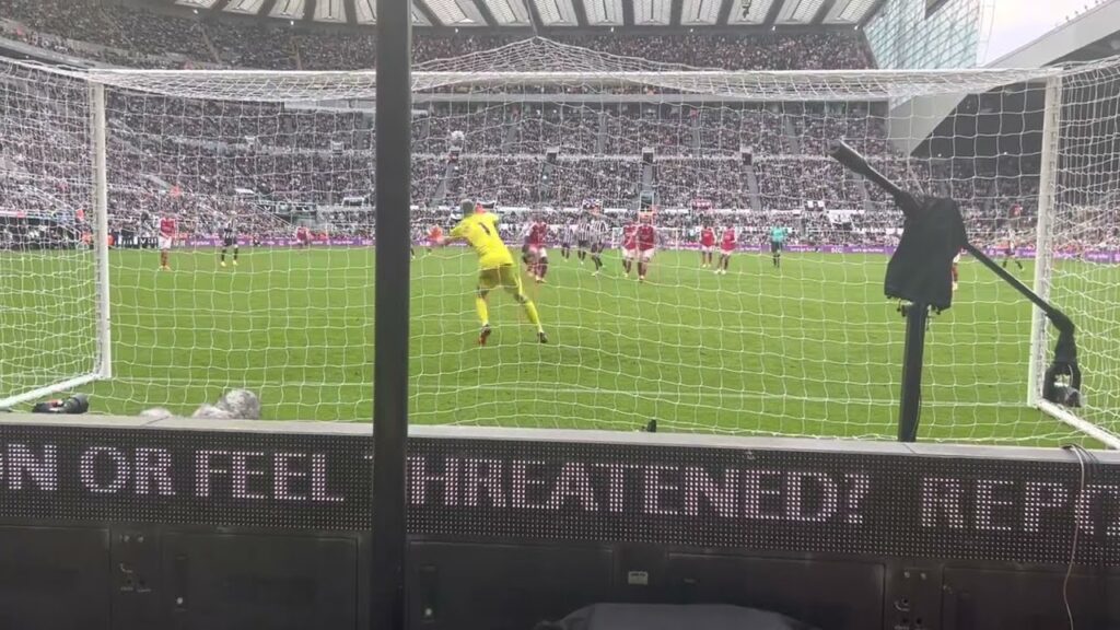 Fabian Schar goes close from long range