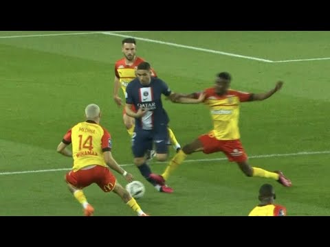 Achraf Hakimi Injury, Salis Abdul Samed Tackle On Hakimi Red Card (PSG Vs Lens) 15th April, 2023