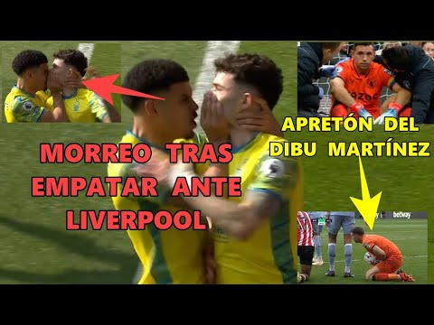 FÚTBOLISTAS NOTTINGHAM FOREST celebran BESO BOCA gol a LIVERPOOL | ¿PORQUÉ CAMBIO DIBU vs BRENTFORD?