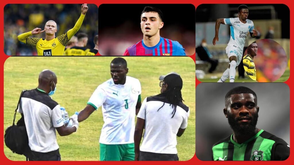 Tàggat Yaram : Kalidou Koulibaly, Bamba Dieng, Jérémie Boga, Haaland, Pedri Gonzalez....