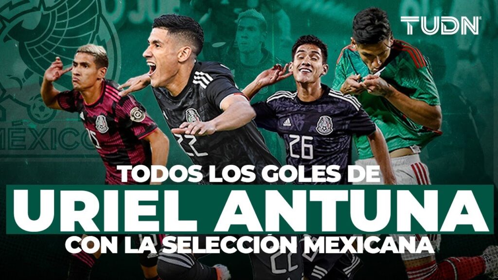 💎 ¡Puras JOYITAS! Todos los GOLES de Uriel Antuna con el Tri 🇲🇽 | TUDN