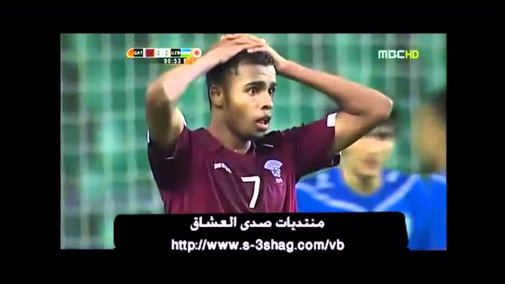 أغرب فرصه للاعب قطري