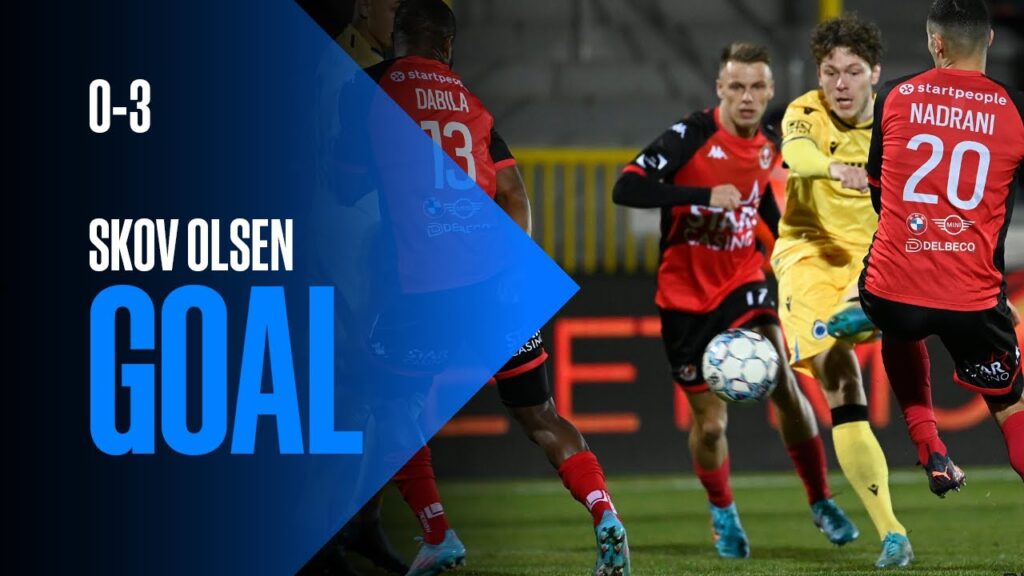 RFC SERAING - CLUB BRUGGE | 0 - 3 SKOV OLSEN | 2021-2022