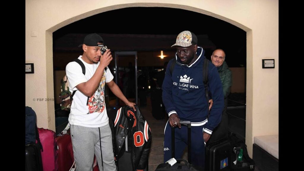 SEN vs MADAGASCAR// Arrivée des lions à Saly: Lamine Gassama, Alfred Gomis, Santy Ngom, Sada Thioub