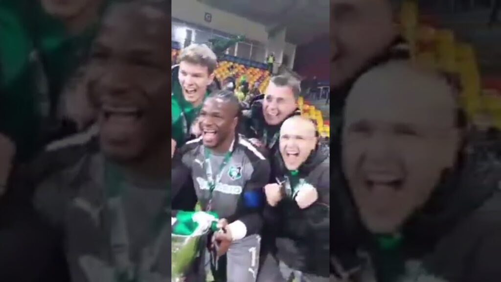 Fabrice Ondoua Champion de Lettonie avec  Auda FK #lionsindomptables #samueletoo #FabriceOndoua