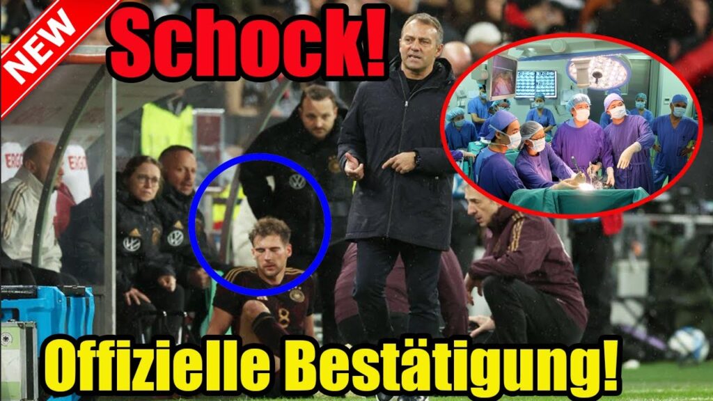 Schock!Leon Goretzka hat einen Bänderriss im Sprunggelenk und wird das Derby gegen Dormund verpassen