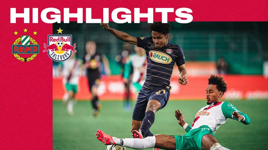 60s HIGHLIGHTS BUNDESLIGA | Rapid 1-2 Salzburg | Comeback-Qualitäten