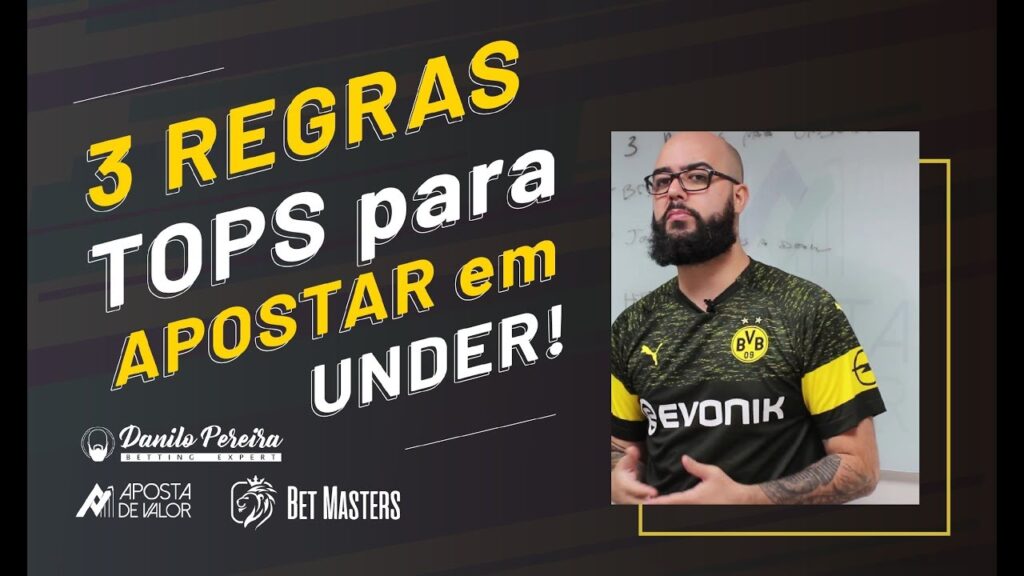 3 REGRAS TOPS para investir no UNDER!