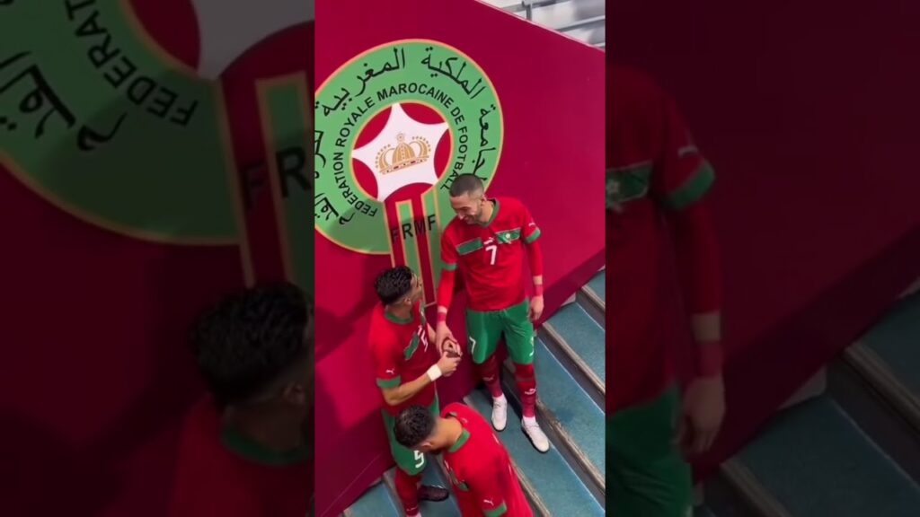 Ziyech & Aguerd #football #ziyech #aguerd #montakhab #morocco #maroc