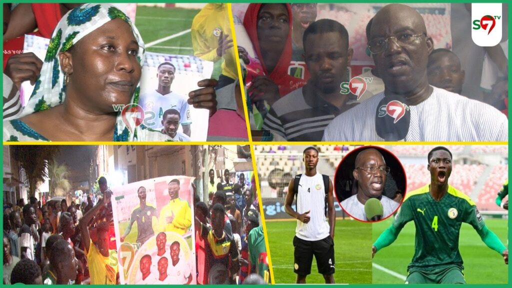 Le Sénégal Champion d’Afrique U17: scènes de liesses & de joie chez Fallou Diouf, son père & sa mère Le Sénégal Champion d'Afrique U17: scènes de liesses & de joie chez Fallou Diouf, son père & sa mère