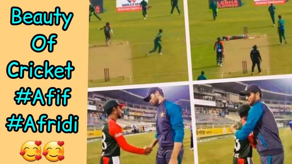 beauty of cricket #Afif #Afridi #shorts🥰🥰🥰