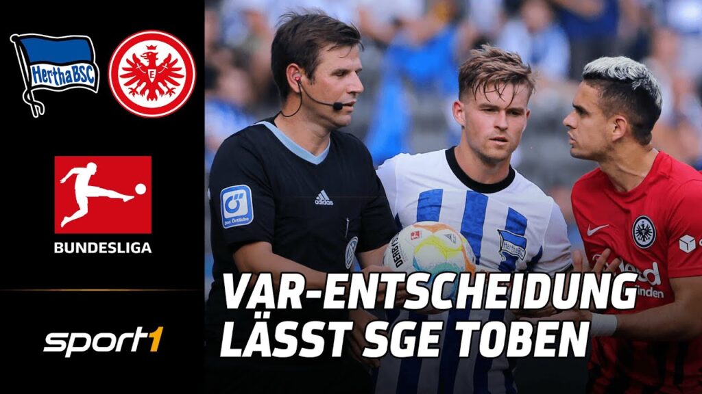 Hertha BSC - Eintracht Frankfurt | Bundesliga Tore und Highlights 2. Spieltag | SPORT1