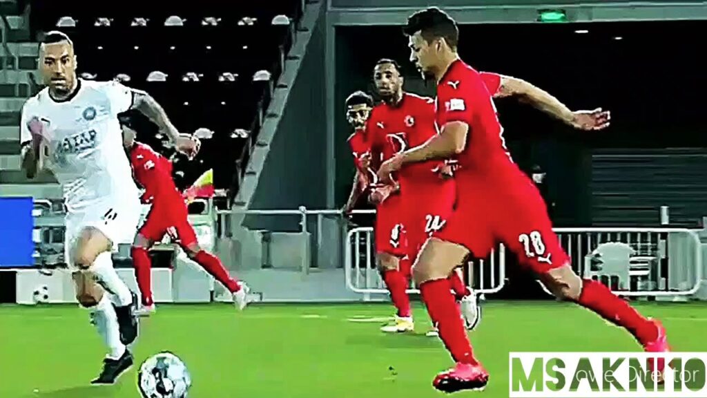 Youssef Msakni first goal with Al Arabi VS Al Sadd